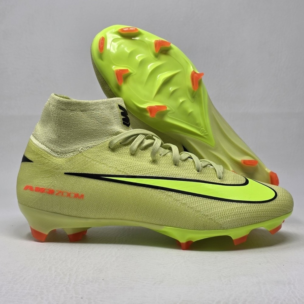 Nike Mercurial Superfly 10 Pro Soccer Cleats Yellow HF9433-300 Mens Size 5.5 New